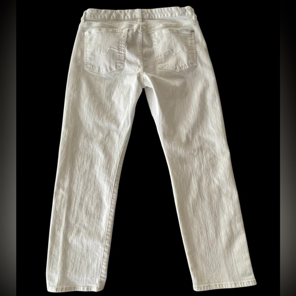 🤍7️⃣NWOT SEVEN FOR ALL MANKIND white jeans size 31.  Awesome fit & stretch! - Picture 5 of 8